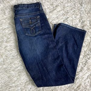 Calvin Klein Lean Bootcut size 10 Flap Pockets 💙